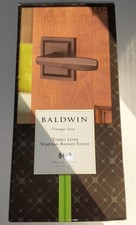Baldwin Prestige Series Torrey Lever Venetian Bronze Hall Closet Door Handles