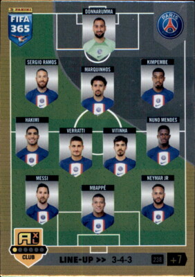 Fifa 365 Adrenalyn XL 2023 - 238 - Line-Up - Team Mate