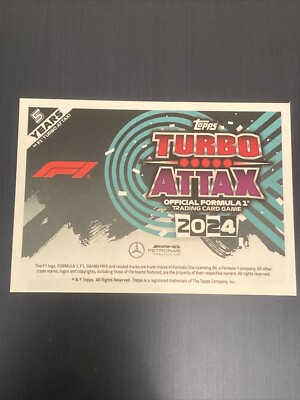 Topps F1 Turbo Attax 2024 Formula 1 #24 Lewis Hamilton