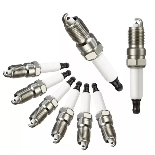 8 Set Round Ignition Coil and Spark Plug &Wire For GMC Chevy Silverado 1500 5.3L - Picture 20 of 24