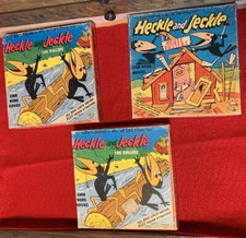 HECKLE JECKLE 8MM TERRYTOONS MOVIES ILLUSTRATED BOXES LOG ROLLERS HOUSE BUSTERS