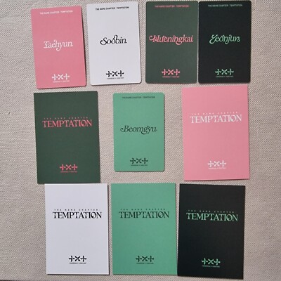 TXT The Name Chapter : Temptation Lullaby Ver. ALBUM ORIGINAL