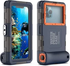 Housings Diving Case 50ft/15m For iPhone Samsung LG GoogleUnderwater photo&Video