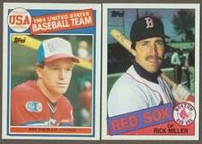 BUY 1, GET 1 FREE 1985 TOPPS BASEBALL YOU PICK #401 - #600 NMMT ** FREE SHIP **