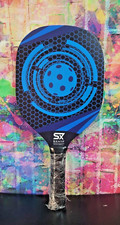 NEW SXhyf Pickleball Paddle 7 Ply Wood Construction Black Blue