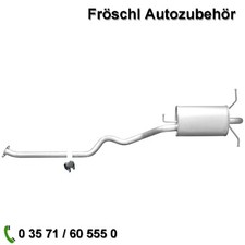 für Hyundai Santa Fe 2,0 2,4 CRDi 4x4 SM Endtopf Auspuff Auspuffanlage neu k*