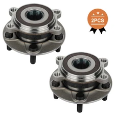 2 Front Wheel Hub Bearing For 2014-2018 Mazda 3 Sport 2016-2020 Mazda CX-3
