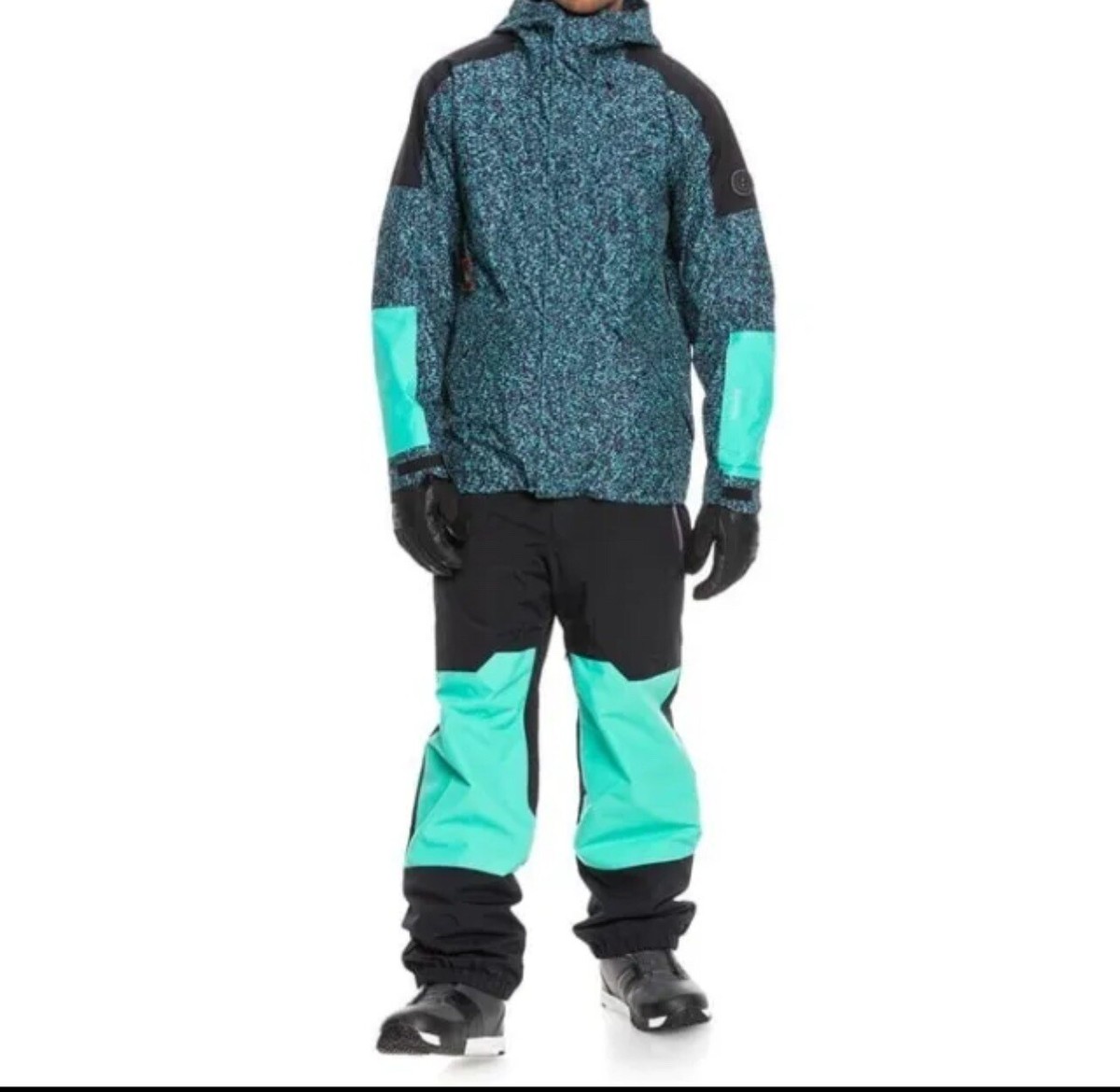 Quiksilver High Altitude GORE-TEX Green Purple Snow Jacket