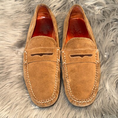 Peter Millar Beige Suede Slip-Ons Peter Millar Mens Excursionist Chukka Suede Boots Slip On  main image 4