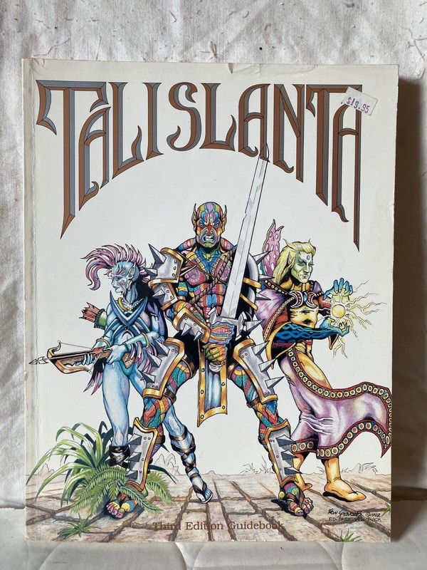 D&D The Talislanta Guidebook, Wizards of the Coast 1992 NOT a reprint