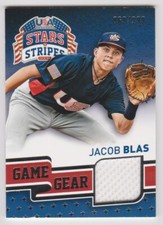 2015 USA Baseball Stars and Stripes Game Gear Materials #43 Jacob Blas #069/299