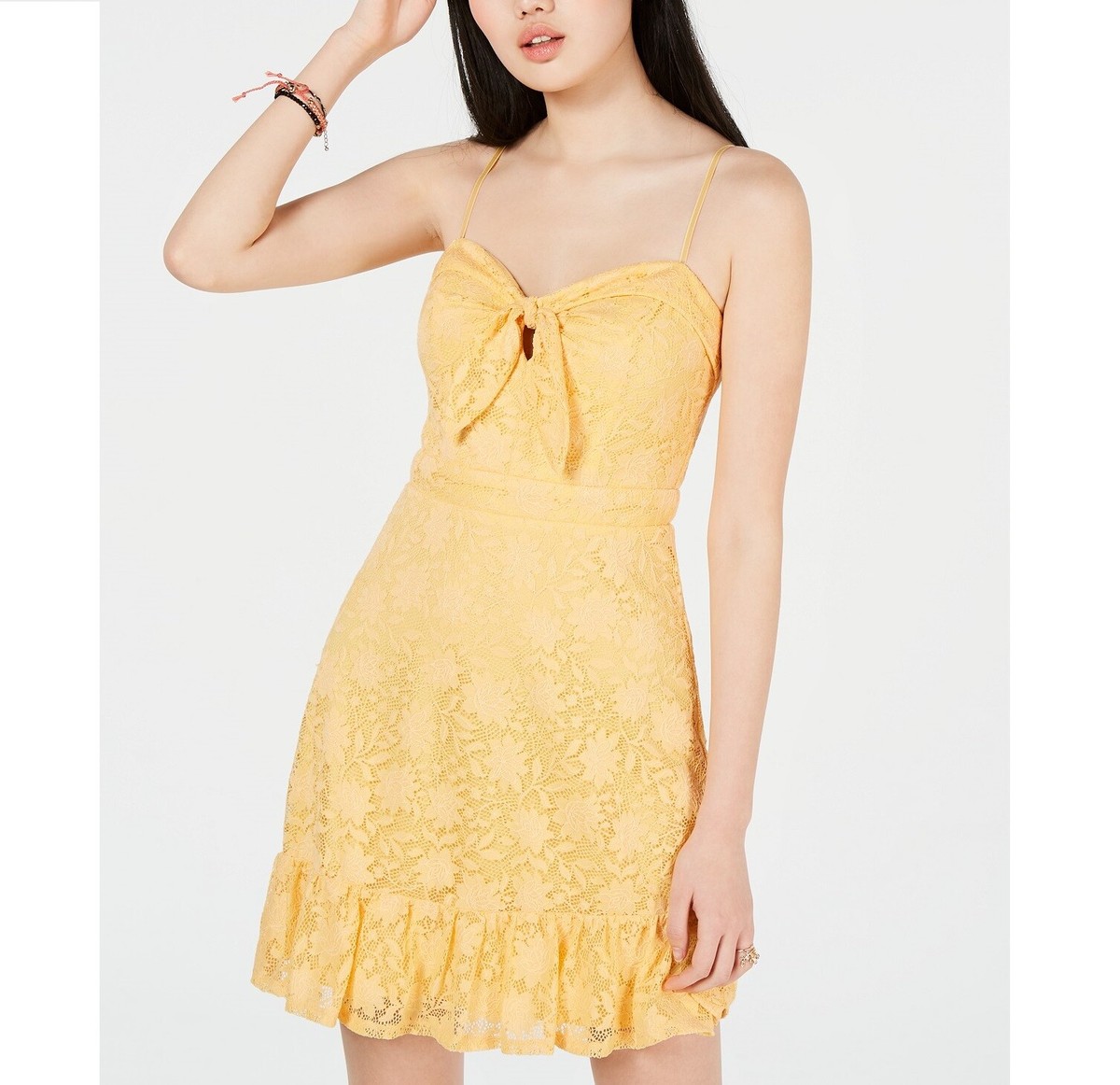 aline yellow dress Halter Corset A Line Maxi This floor Aline Yellow A-Line Dress Yellow