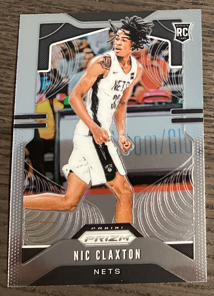 2019-20 Panini Prizm Nic Claxton #292 Rookie Card! Brooklyn Nets! #3477