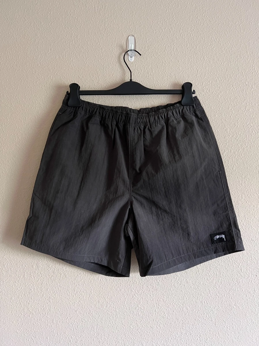 Stussy Wave Dye Nylon Shorts - Size Medium - Black - Brand New