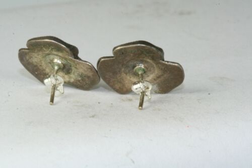 ORECCHINI VINTAGE ANNI 90 JUDITH JACK ARGENTO STERLING MARCASITE FIORE DI PANCIOTTO - Foto 2 di 2