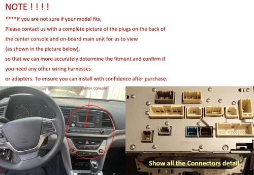 Radio de coche para Nissan Altima 2013-2018 Apple Carplay Android 13 GPS FM estéreo cámara - Imagen 23 de 23