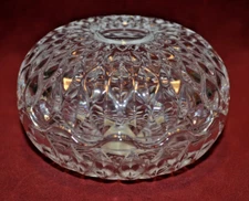 Avon Representative Cristal France Trinket Bowl Lead Crystal NOS 1986 Vintage