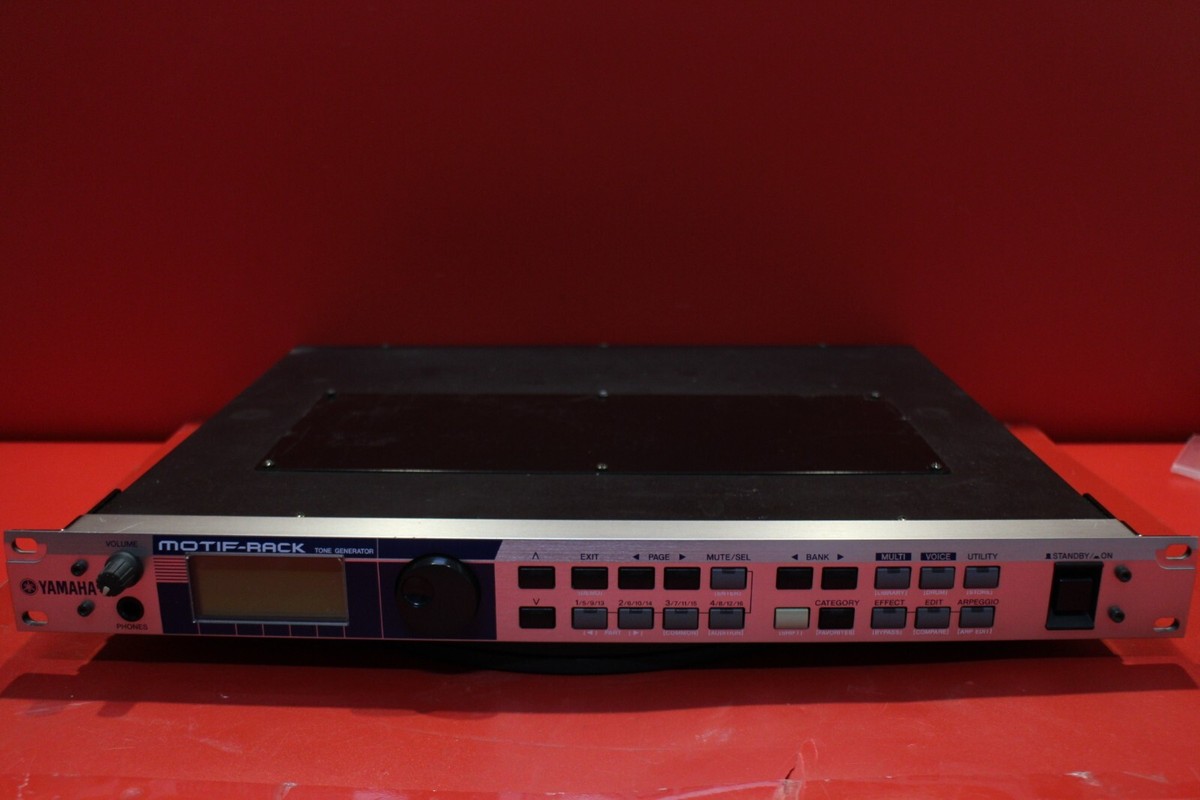 YAMAHA MOTIF-RACK 音源モジュール Yamaha Motif Rack Tone Generator Sound Module Synthesizer