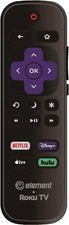 Original Element Roku TV Remote Control Netflix/Disney Plus/Apple TV /Hulu