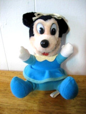 Disney Minnie Mouse Vintage Plush A Mickey's Christmas Carol 8 Tall Korea