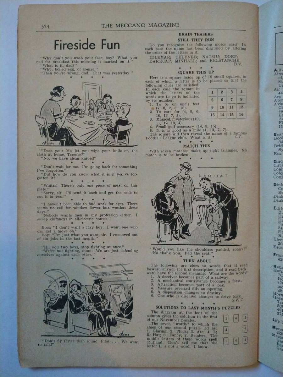 MECCANO MAGAZINE 1960 12冊セット Meccano Magazine Vol. XXXV No.12 - © December 1950 ~ TS | eBay