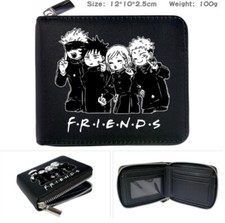 WALLET anime Jujutsu Kaisen Cosplay Custom PU short wallet colorful
