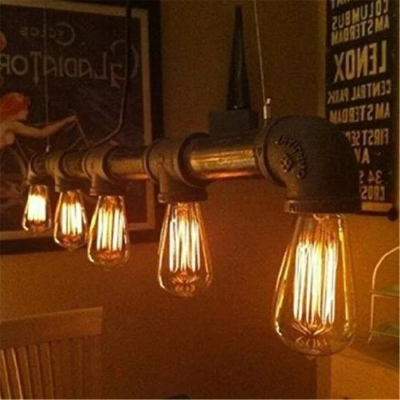 10 x Dimmable LED 4W Vintage Edison Clear Filament Light Globes Bulbs ST64 B22 - Image 2 of 4