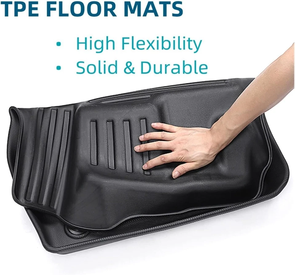 Alfombrillas de goma TPE moldeadas 3D/5D para coche Lexus RX450h 2009-2014 de alta resistencia Foto 4 de 4