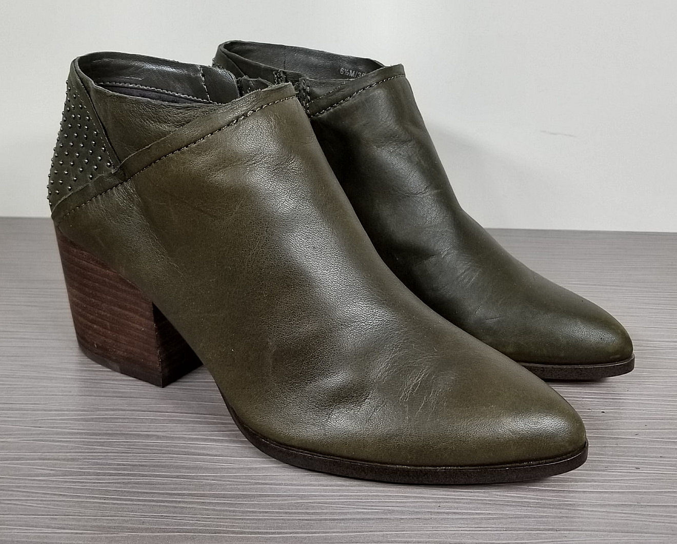 1.State Jelin Bootie, Hunter Leather, Womens Size 7.5 M 37.5 1.State Jelin Bootie, Hunter Leather, Womens Size 7.5 M 37.5