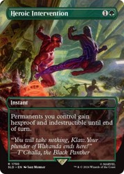 Heroic Intervention (Rainbow Foil) - Secret Lair SLD 1750 MTG Rare
