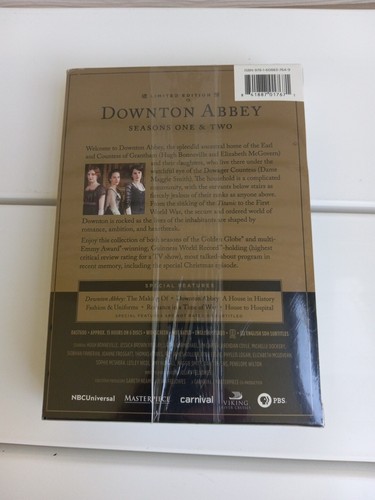 Downton Abbey Seasons One and Two PBS Original UK Edition Limited Edition Sealed - Picture 6 of 7