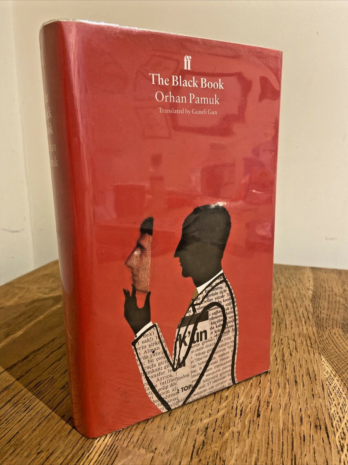 The Black Book by Orhan Pamuk 1995 SIGNED UK 1st/1st HB Faber & Faber