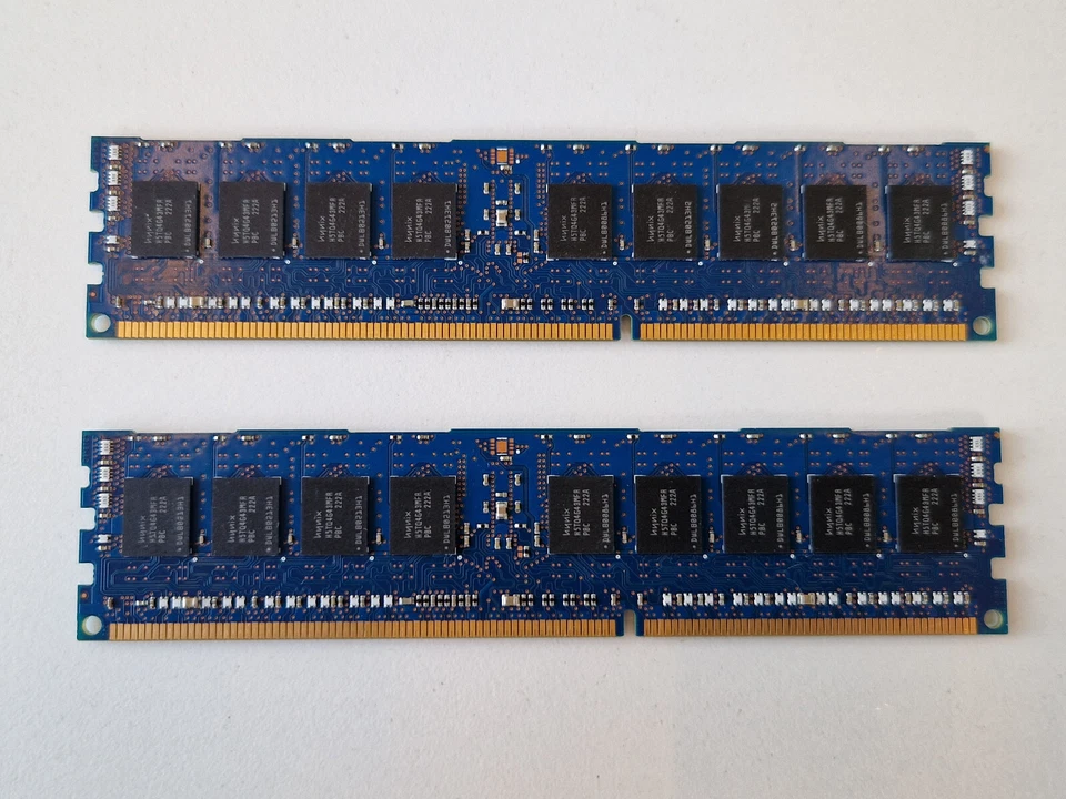 Hynix 16GB (2X8GB) 1RX4 PC3-12800R REG ECC 240-Pin Server RAM HMT41GR7MFR4C-PB - Image 4 of 4