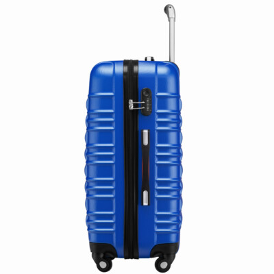 Set Valigie Rigide con Ruote Easy Roll Trolley Bagaglio a Mano