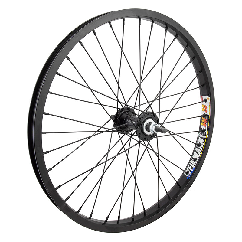 Weinmann Rim Weinmann 24 507x24 DM30 36x12g Bk/Non-Machined Sidewall