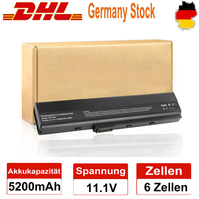 A32-K52 AKKU Für Asus A52J A52F K52F K52J X52D X52J X52N A31-K42 A32-K42 5200mAh