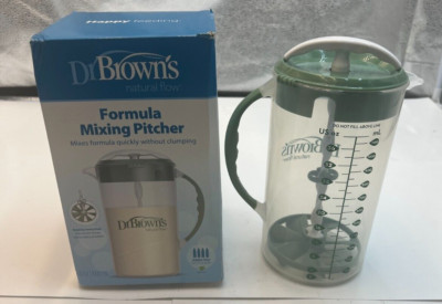 Dr. Brown's Baby Formula Mixing Pitcher, Locking Lid & No Drip Spout 32oz BPA