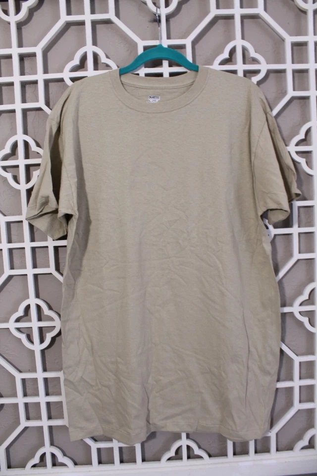 3 camisetas vintage Duke para hombre L beige hechas en EE. UU. puntada única algodón en blanco para hombre Foto 3 de 4