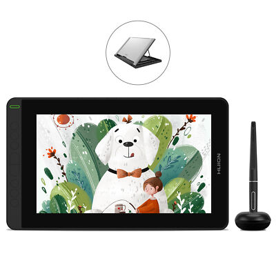 HUION KAMVAS 12 Grafikmonitor Grafiktablet Graphics Anzeige+Halterung