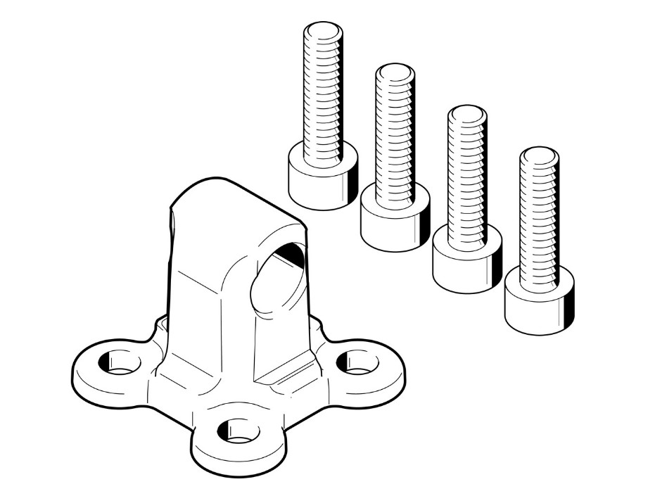 FEST OF ITS-25 157321, New Flange Clevis