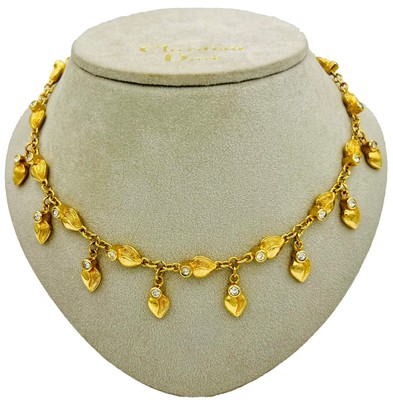 Vintage DIOR Herzen Kristall Vergoldet Kette,Choker,Statement 47g/ca.39-45cm.