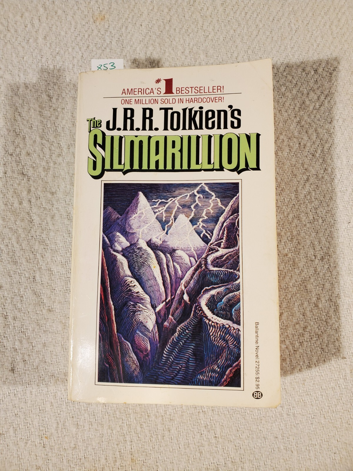The Silmarillion by J.R.R Tolkien Ballantine 1979 1st Printing Vintage ...