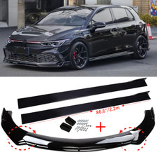 Für Golf 8 GTI TSI TDI Spoilerschwert Frontspoiler Spoilerlippe Seitenschweller