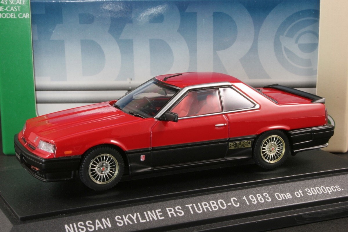 EBBRO　254 Nissan Skyline RS Turbo C Ebbro 1/43 Nissan Skyline Turbo C Tomica 1985 WEC Japan #50