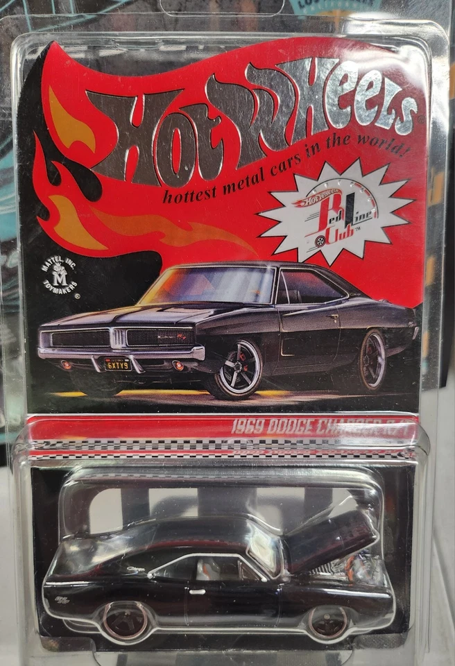 Hot Wheels RLC эксклюзивный 69 DODGE ЗАРЯДНОЕ УСТРОЙСТВО R/T черный, желтый, фиолетовый и розовый - Изображение 4 из 4