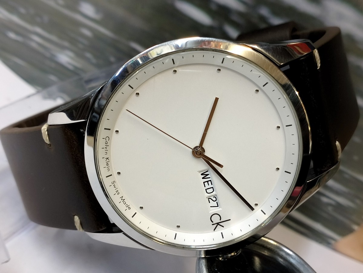 CK 時計 SOLD] CK K26111 Black Dial 85% condition 37 mm case diameter Swiss