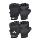 Adidas Half Finger Performance Weight Lifting Gloves Mens Training Gym Workout
