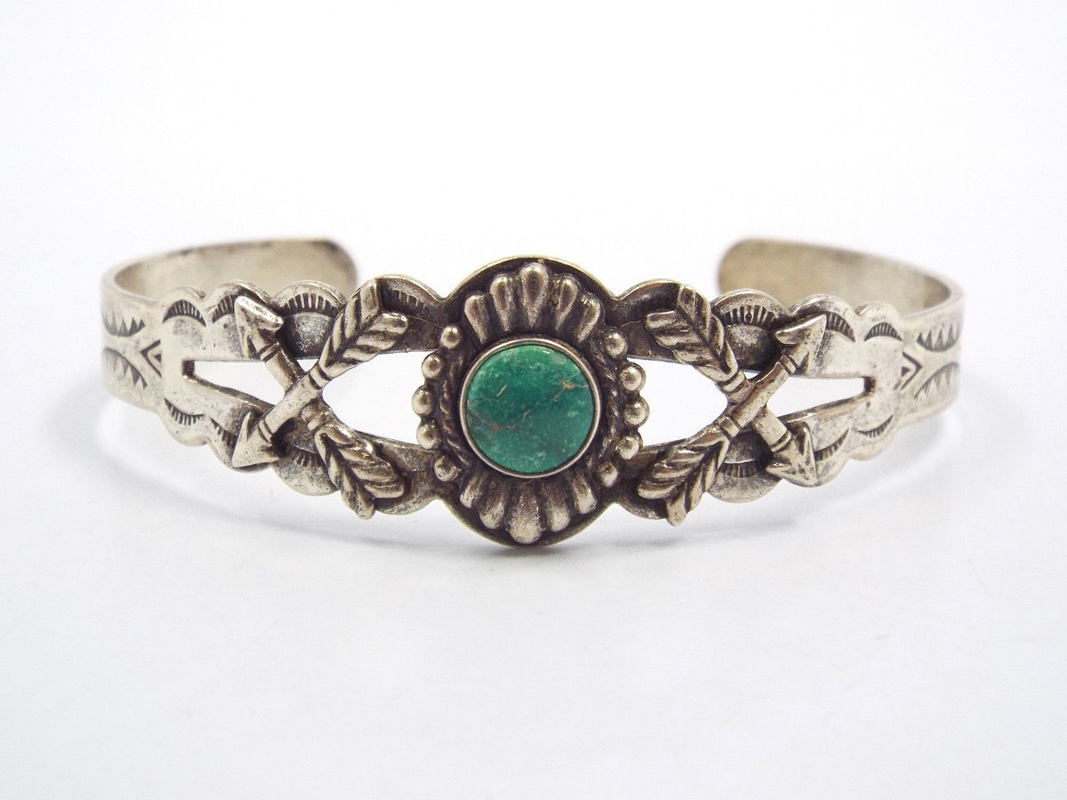 Fred Harvey Era Native American Sterling Silver Arrows