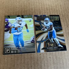 DANDRE SWIFT RC 2020 Select Turbocharged #T19 & Chronicles Panini #PA10 (w)