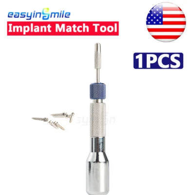 EASYINSMILE Dental Implant Matching Tool Orthodontic MINI Titanium Micro Implant Screwdriver
